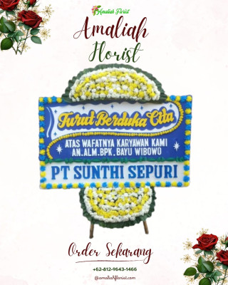 Papan Bunga Duka di Pentadu Timur
